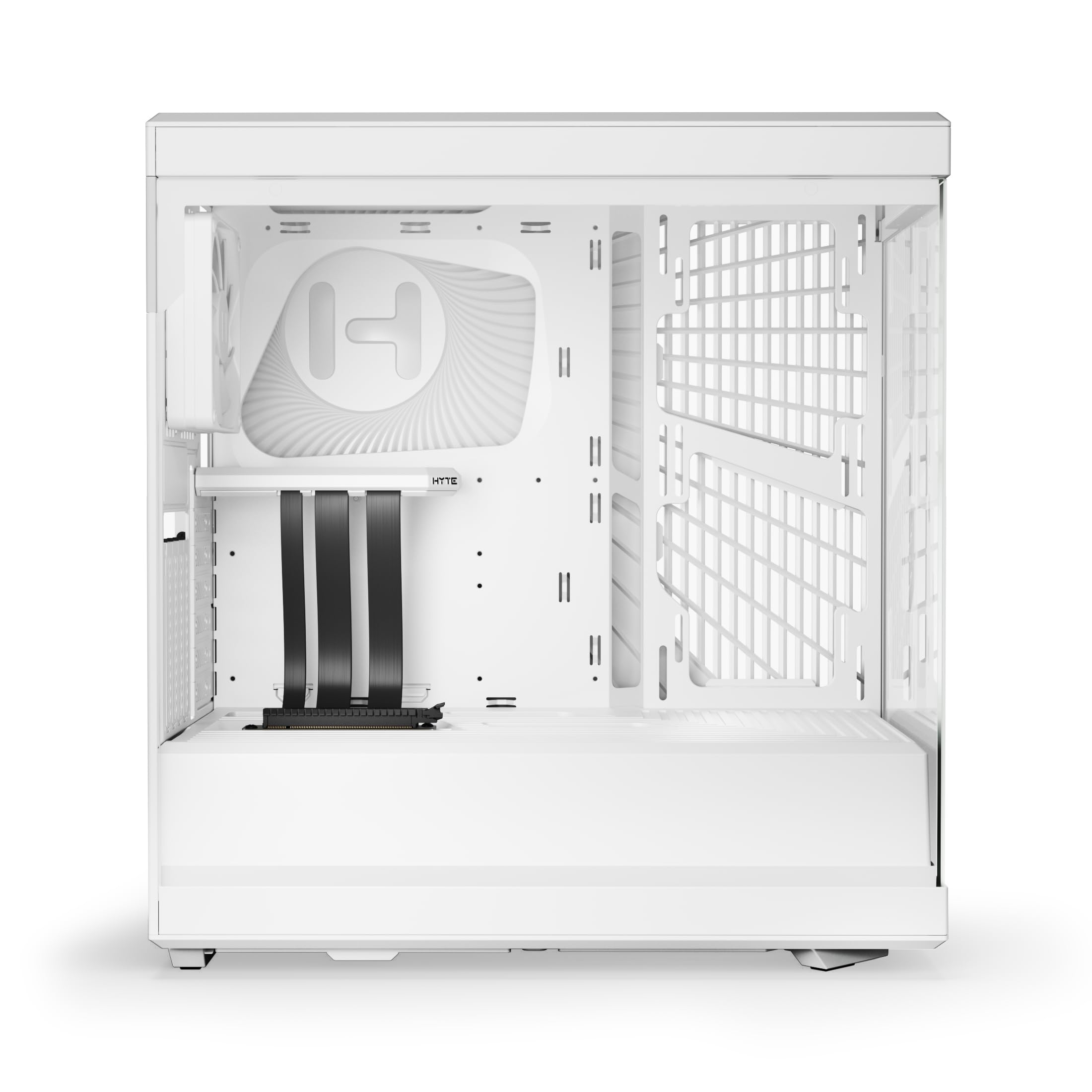 HYTE Y40 White 訳ありケースのみ 個人 Y40 - ATX PC Cases with PCIe 4.0 Riser - Snow White | HYTE